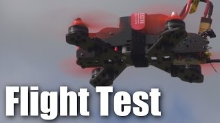 FoxtechFPV Lightning 210 racing drone Flight Test [upl. by Ecnal]