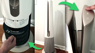 Quick Review  LG PuriCare AeroTower Air Purifying Fan  Air Purifier [upl. by Nnaylloh]