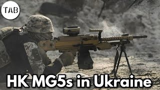 German HK MG5s in Ukraine [upl. by Endres]