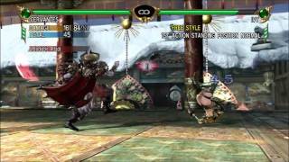 Soul Calibur 4 Cervantes Combos [upl. by Stavros]