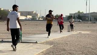 Fighters cc b vs Kashmir eagles  wukair tapeball cricket league 2  al wukair Qatar  2024 [upl. by Pontus498]