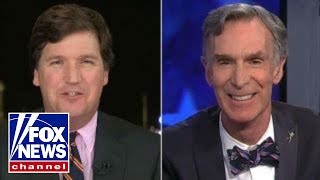 Tucker vs Bill Nye the Science Guy [upl. by Walrath]