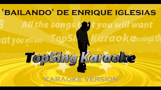 KARAOKE VERSION  Bailando Enrique Iglesias feat Descemer Bueno feat Gente de Zona [upl. by Cordula286]