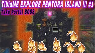 TibiaME EXPLORE PENTORA ISLAND  TAKE PORTAL BOSS [upl. by Comfort]