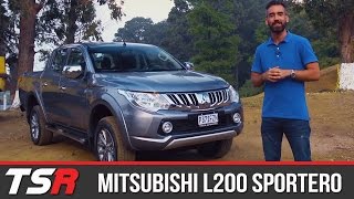 Mitsubishi L200 Sportero 2017  Pickup elegante y rudo a la vez 4x4  Agustin Casse [upl. by Ntsuj]