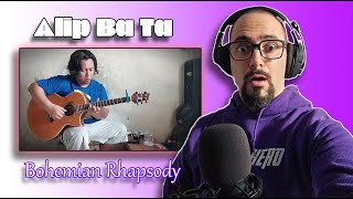 FIRST TIME HEARING Alip Ba Ta  Bohemian Rhapsody FingerStyle Cover  Guitarist Reacts [upl. by Lewison]