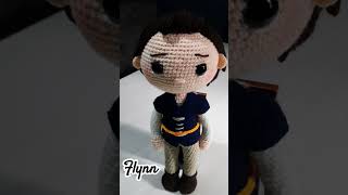 Flynn Rider flynn Rider amigurumi personalizado tejidoamano tejidoacrochet 🧶🪡 [upl. by Julianna]