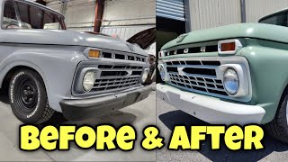 66 Ford F100  Restoration From Start To Finish [upl. by Zaneta]