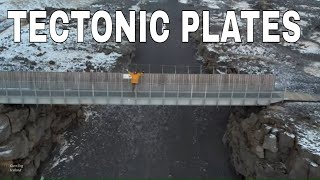 American  European Tectonic Rift 😲 Bridge Between Continents Iceland 4K Drone [upl. by Stafford]