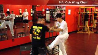 Dynamic Kicking Structure  Realistic Self Defense  Sifu Och Wing Chun [upl. by Akelam]