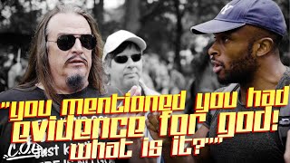 A Falsification Test For God  Aron Ra Vs Josh Christian Speakers Corner 2019 [upl. by Dutch]