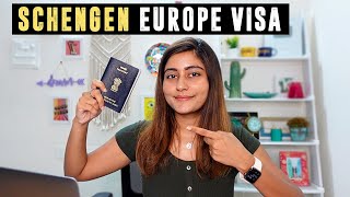 SCHENGEN VISA FOR INDIANS  Documents Required Cost amp How to Apply for Europe Tourist Visa [upl. by Ozner]