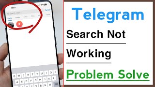 Telegram Search Not Working Problem Solve 100 [upl. by Bor]