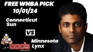 WNBA Pick  Connecticut Sun vs Minnesota Lynx Prediction 1012024 Best Bets Odds amp Betting Tips [upl. by Ettennyl]