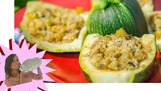 Zucchine Ripiene di Quinoa [upl. by Stutsman]