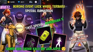 KALAP😱 400 DM HABIS BUAT EVENT TERBARU LUCKY WHEEL DEMI BUNDLE ONTA ADA TIKET SPECIAL RAMADHAN🤔 [upl. by Mehalick554]