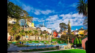 Portmeirion the strongest and loveliest Village in the world UK WALES TOUR VLOG in 4K [upl. by Eseilana257]