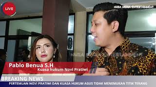 🛑 LIVE PABLO BENUA SEDIKIT KECEWA HASIL PERTEMUAN NOVI DAN AGUS BELUM ADA TITIK TTERANG [upl. by Horwath959]