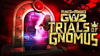 Plants vs Zombies GW 2 59  RED GNOMUS TRIAL [upl. by Iem]