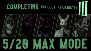 Project Readjusted 3 520 Mode Completed With Commentary [upl. by Lila]