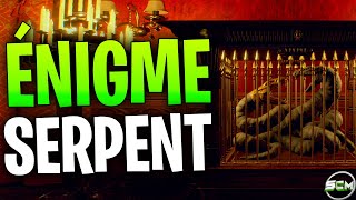 Énigme Salle a Manger Resident Evil 4 Remake Tuto Guide Comment Récupérer la Tête de Serpents Re4 [upl. by Baten]