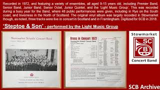 Steptoe amp Son  Stowmarket Concert Band  archive recording  Brass In Concert 1972 [upl. by Aloeda548]