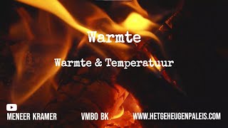 Warmte  Warmte amp Temperatuur – 3K  VMBO BasisKader  NaSk 14 [upl. by Schonthal]