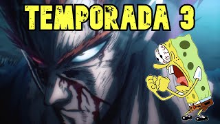 One punch Man Temporada 3 Trailer Y Estudio Confirmado [upl. by Joanne]