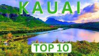 Kauai Top 10 Best Things To Do [upl. by Yager373]