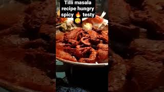 tilli masala recipe hungry spicy testy food 😋shorts [upl. by Bendicta373]