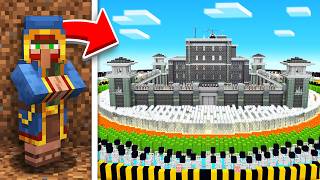 I Built Minecrafts Most Secure Prison for Wandering Traders [upl. by Heinrike941]