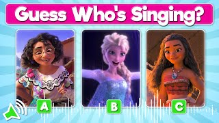 Can You Guess Who Is Singing Disney Quiz [upl. by Burney488]