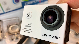 DBPOWER HD Waterproof Action Camera Review [upl. by Nahtanaj]