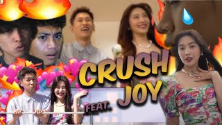 Crush 크러쉬  MAYDAY 자나깨나 Feat JOY 조이 of Red Velvet MV REACTION  HE DONT MISS 🔥🔥🔥 [upl. by Doone]