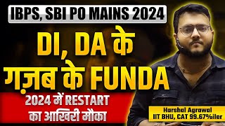 🏹 ⏳ IBPS PO Mains 2024 Quant  Data Analysis DI के ग़ज़ब के Funda  IBPS PO Mains DI  Harshal Sir [upl. by Akinirt]