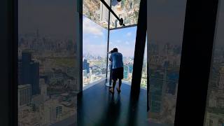 Mahanakhon Tower Bangkok Thailand mahanakhon bangkoktravel youtubeshorts shorts bangkok [upl. by Sirahs187]