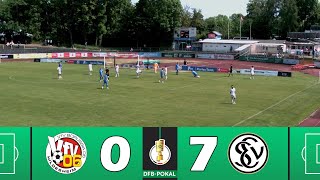 VfV Borussia Hildesheim gegen SV Elversberg 07  DFBPokal 2425  Höhepunkte All Tore [upl. by Atla]