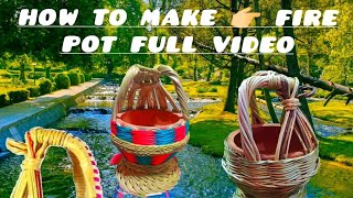 Full proces fire pot kangri making cultur kashmirvideos culture of kashmirtraditional viral [upl. by Feeley]