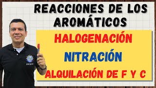 REACCIONES DE HIDROCARBUROS AROMATICOS REACCIONES DEL BENCENO QUÍMICA CON IRWIN [upl. by Baxy]