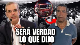 Mira que dijo el presidente sobre la tragedia que paso en azua [upl. by Kcarb]