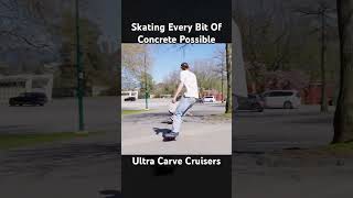 ULTRA CARVING SKATEBOARDS skateboarding surfcruiser [upl. by Ayhtak]