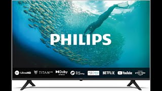 PHILIPS 55PUS7009 4K LED Smart TV 55 Inch Display with Pixel Precise Ultra HD Titan OS Platform an [upl. by Karl]