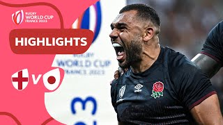 England overcome spirited Japan  England v Japan  Rugby World Cup 2023 Highlights [upl. by Enak]