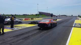 NHRA Topeka KS 2016 River Racing [upl. by Ameluz226]