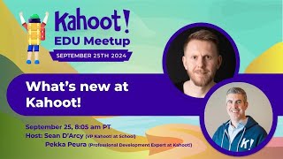 What’s new at Kahoot  Kahoot EDU Fall Meetup 2024 [upl. by Ellis]