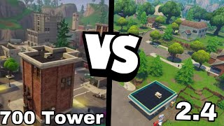 C’est bon la Guerre est déclarée Tilted Tower vs Salty Springs fortnite [upl. by Lashond]