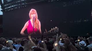 Taylor Swift  ClosureA perfectly good heart Live from Zurich 10072024 [upl. by Placidia]