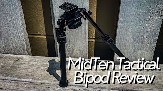 MidTen Tactical Bipod Review [upl. by Yhtuv]