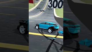 Sports Car Crashing 23  Mega Car Crash Simulator  shorts gaming mysterxgaming [upl. by Bennet711]