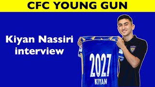 CFC young gun Kiyan Nassiri interview [upl. by Hylan]